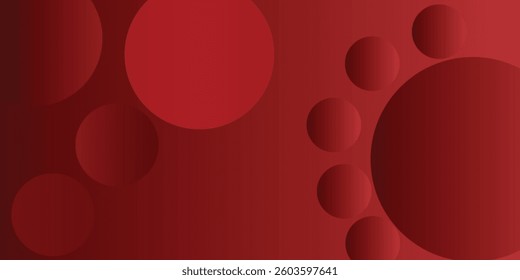 Abstract geometric red color elegant background. vector illustration art
