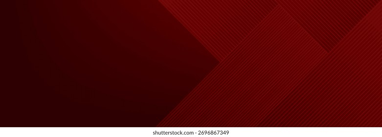 Abstractas geométrico color rojo elegante fondo. Ilustración vectorial