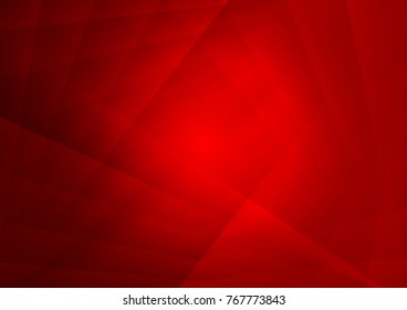 Abstract geometric Red color, Vector illustration background