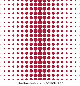 Abstract geometric red hipster fashion pillow halftone pattern