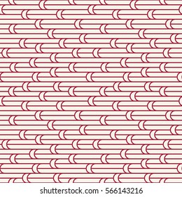 Abstract geometric red minimal graphic design lines pattern