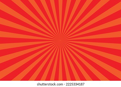 Abstract Geometric red and orange background, vector Illustration