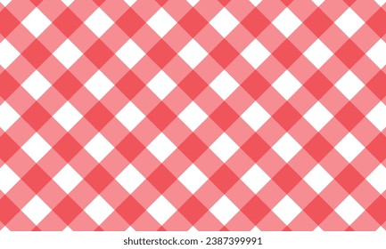 abstract geometric red plaid line pattern with white background.