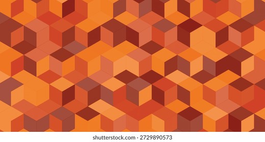 Abstract geometric red polygonal background featuring sharp triangular shapes and varying shades of red, orange, and crimson creating a vibrant, angular texture.