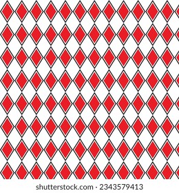 abstract geometric red rhombus pattern, perfect for background, wallpaper