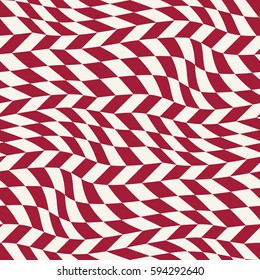 abstract geometric  red trippy graphic 3d illusion pattern background