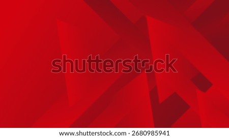 Abstract geometric red vector background
