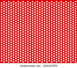 abstract geometric red vector print dots pattern 
