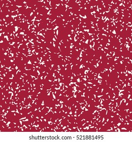 Abstract geometric red and white graphic design deco pattern