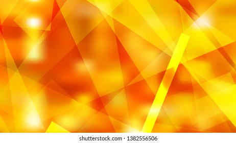 Abstract Geometric Red and Yellow Background