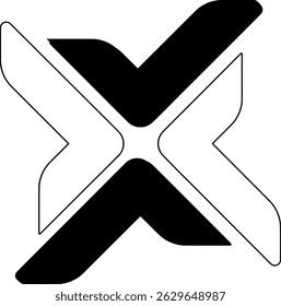 Abstrato geométrico vermelho amarelo logotipo vetor símbolo design.