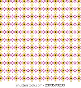 abstract geometric red yellow pattern art can be used background.