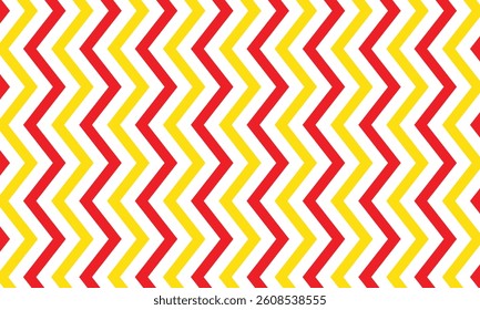 abstract geometric red yellow zigzag line pattern can be used background, banner, poster.