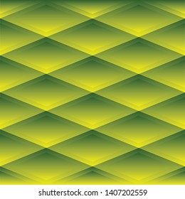 Abstract geometric Reflective Green color background, vector illustration