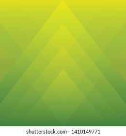 Abstract geometric reflective green color background, vector illustration