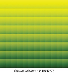 Abstract geometric reflective green color background, vector illustration
