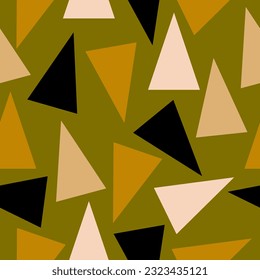 Abstract geometric nordic seamless repeat pattern. Modern and stylish abstract design poster, cover, card design.