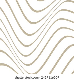 abstract geometric repeatable ash wave line pattern on white.