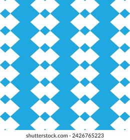 abstract geometric repeatable blue rhombus pattern art.