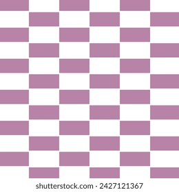 abstract geometric repeatable mauve irregular pattern on white.