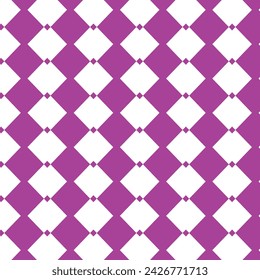 abstract geometric repeatable purple rhombus pattern.