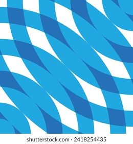 abstract geometric repeatable seamless white blue circle pattern.