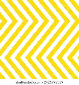 abstract geometric repeatable yellow vertical corner wave line pattern.