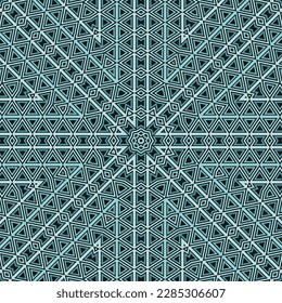 Abstract geometric repeated pattern graphic design. Flat fabric print. Mix mosaic pattern. Majolica ethnic design. Artistic backdrop.