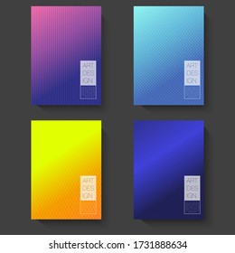 Abstract geometric repeating background. minimal covers design. Line and shape on colorful gradient. Vector illustrator