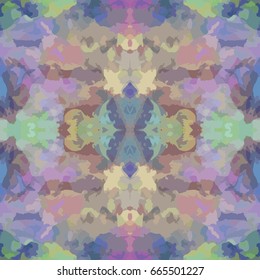 Abstract geometric repeating seamless colorful pattern for design, textile and backgrounds
