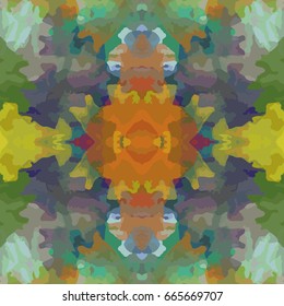 Abstract geometric repeating seamless colorful pattern for design, textile and backgrounds