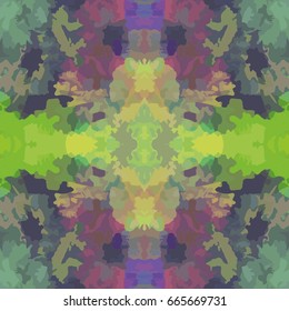 Abstract geometric repeating seamless colorful pattern for design, textile and backgrounds