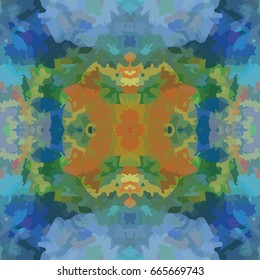 Abstract geometric repeating seamless colorful pattern for design, textile and backgrounds