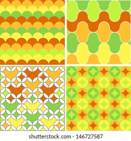 abstract geometric retro background for design