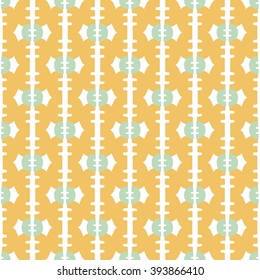 Abstract geometric retro pattern. Vector Background. Seamless texture.