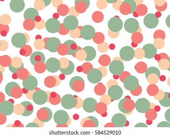 abstract geometric retro polka dot background.