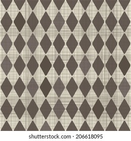 abstract geometric retro seamless brown and beige background