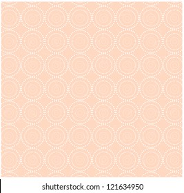 abstract geometric retro seamless polka dot background