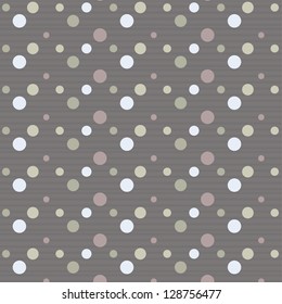 Abstract geometric retro seamless polka dot background