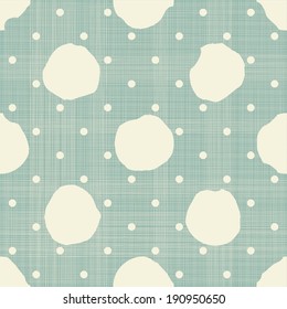 abstract geometric retro seamless polka dot background