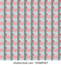 Abstract geometric retro seamless tile. Retro wallpaper texture. Vintage pattern for design uses, web and printed media. Colorful wrapping paper.