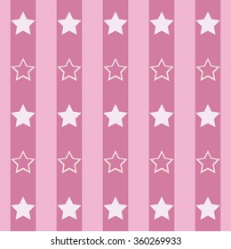 Abstract geometric retro star background. 