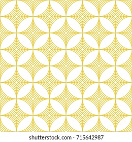 Abstract geometric retro vintage pattern. Modern circles and diamonds seamless vector background.