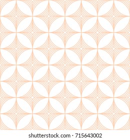 Abstract geometric retro vintage pattern. Modern circles and diamonds seamless vector background.