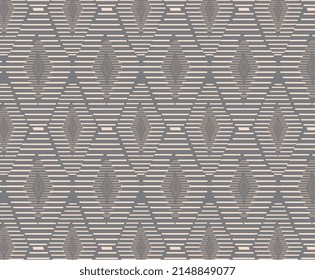 Abstract geometric rhombs pattern. Colorful diagonal background.seamless vector diamond illustration, Abstract geometrical surface.Modern wallpaper.
