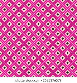 abstrakte geometrische Rhombus rosa Muster geeignet für Tapete und Hintergrund.

