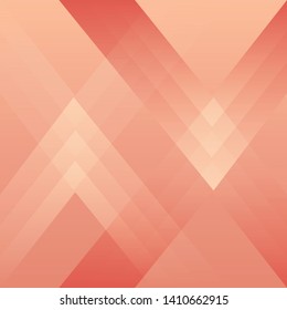 Abstract geometric rose gold color background, vector illustration