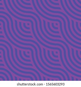abstract geometric round vector pattern  purple violet pink