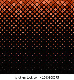 Abstract geometric rounded square pattern background - vector design with squares in varying sizes