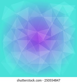 Abstract geometric rumpled triangular low poly style. vector illustration graphic background.